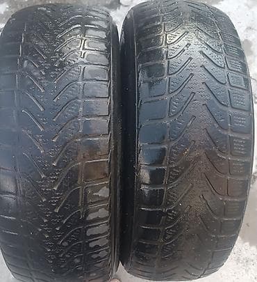 Шины 195 / 60 / R 15, Всесезонная, Б/у, Пара, Легковые, FIRESTONE — 1