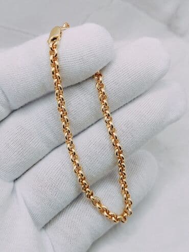 продаю золотую цепочку: Цепь для бензопилы, Проба 585, Унисекс, Новый, Ручная работа — 27