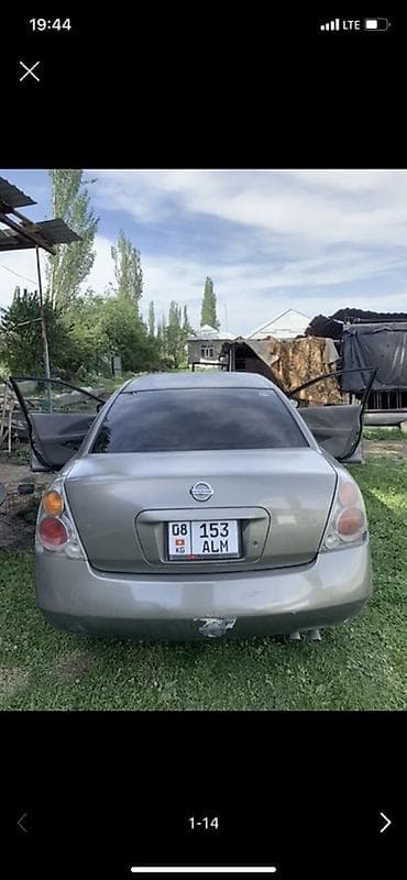 Nissan Altima: 2003 г., 2.5 л, Автомат, Бензин, Седан — 2