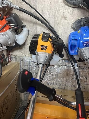 Садовая техника и оборудование: Триммер, мотокоса, Новый, Бензиновый, 2-х тактный двигатель, Самовывоз, Бесплатная доставка, Платная доставка — 8