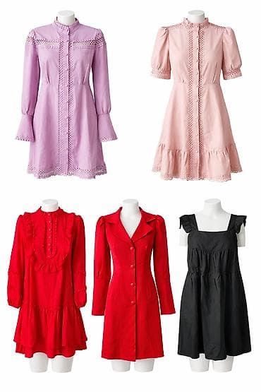 Женские платья — капсульная коллекция Описание: - Силуэты: А-силуэт и