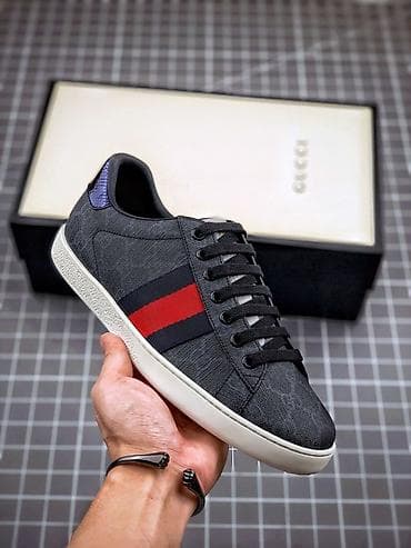 кеды армани: Мужские кроссовки, 41, 41.5, 42, Gucci, Новый, цвет - Синий — 4