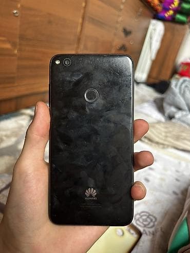 z fold 1: Huawei P8 Lite 2017, Б/у, 16 ГБ, цвет - Черный, 2 SIM — 1
