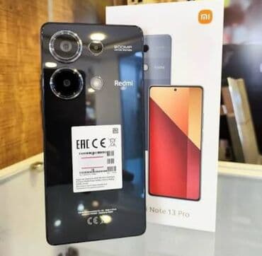 купить redmi note 11 pro: Redmi, Redmi Note 13 Pro, Новый, 512 ГБ, цвет - Черный, 2 SIM — 1