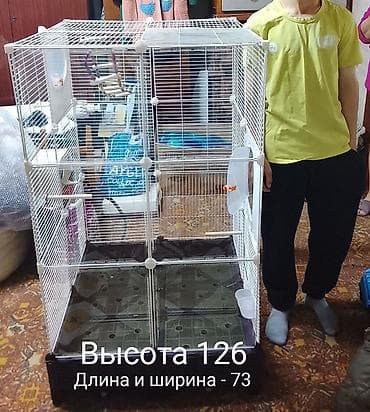 Вольер / большая клетка для птиц (модульная) ──────────── В профиле