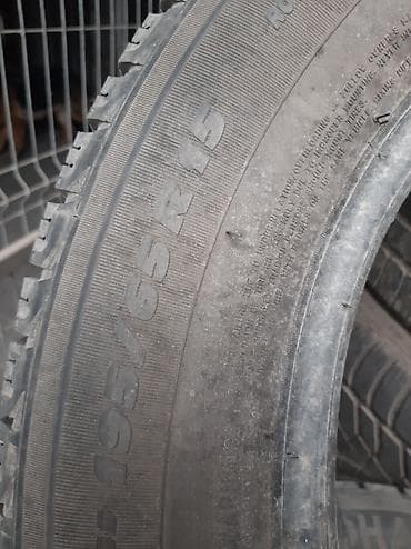 mishelin: Шины 195 / 65 / R 15, Всесезонная, Б/у, 1 шт, Michelin — 2