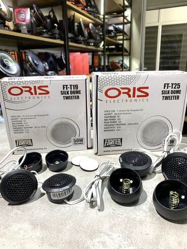 магнитофон оригинал: Качественные Твитеры Oris FT-T19 .Купольные ВЧ-динамики ORIS с — 1