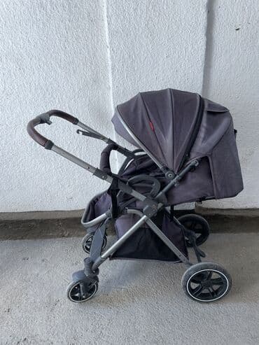 Коляска, цвет - Черный, Б/у