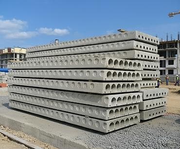 Плиты перекрытия из железобетона, предназначенные для создания