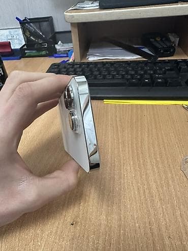 цена айфона 10: IPhone 14 Pro, Б/у, 256 ГБ, White Titanium, 95 % — 5