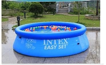 Надувной каркасный бассейн Intex Easy Set - Тип: надувной круглый