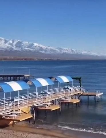 квартир: Квартира, в ЦО "Raduga West ЦО Радуга West, Кош-Кол, Детская площадка, Охраняемая территория, Закрытый пляж — 5