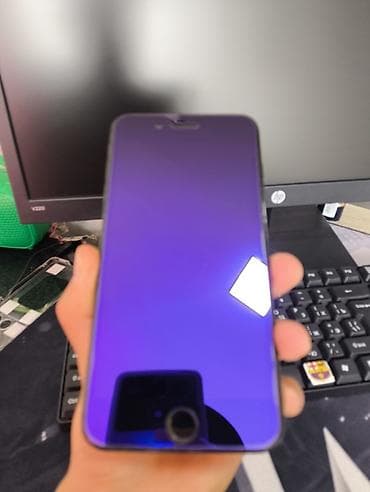 mi band 10: IPhone 7 Plus, Б/у, 128 ГБ, Черный, Зарядное устройство, Защитное стекло, Чехол — 7