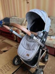 cybex коляски бишкек: Коляска, цвет - Серебристый, Б/у — 2