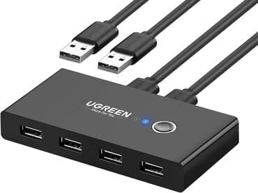 переходник для телефона для клавиатуры и мыши: UGREEN Переключатель USB-переключателя 2 компьютера с общим доступом к — 1
