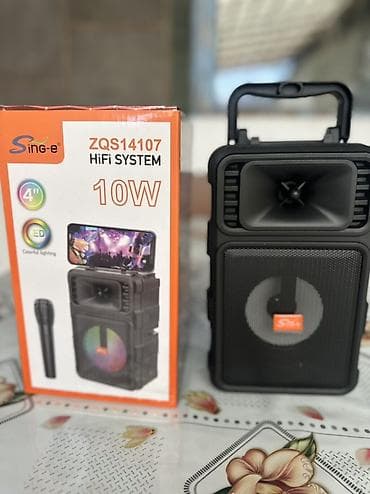 Портативная акустическая система Sing-e ZQS14107 HiFi System Основные