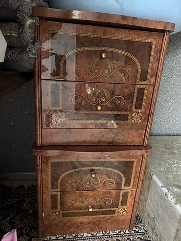 тумба: Прикроватная тумба, Без зеркала, ЛДСП — 1