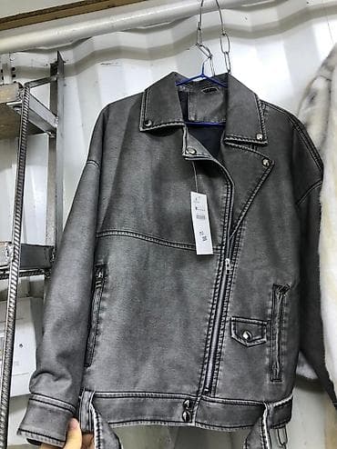 s: Кожаная куртка, Кожзам, S, XL, 2XL — 4