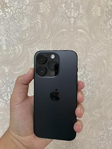 iphone 12 plus: IPhone 14 Pro, Б/у, 128 ГБ, Черный, Чехол, 78 % — 1