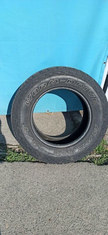шины с диском: Шины 265 / 65 / R 17, Всесезонная, Б/у, Комплект, Внедорожные (АТ/МТ), Maxxis — 1