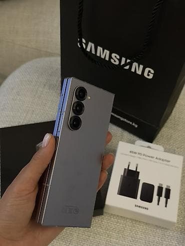 Мобильные телефоны: Samsung Galaxy Z Fold6, цвет - Серый — 4