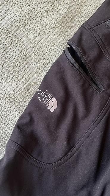 теплые штаны: Softshell-брюки The North Face, б/у, очень теплые, на рост до 170 — 3