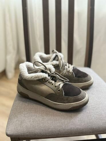 женские брендовые туфли недорого: Зимние кеды/кроссовки с меховой подкладкой - снаружи натуральная — 2