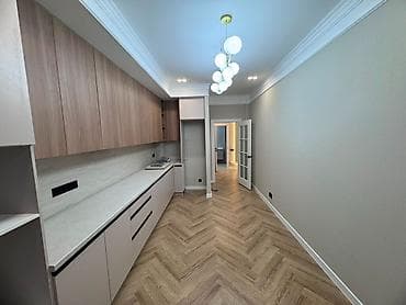 Недвижимость: 2 комнаты, 58 м², Асанбай мкр Элитка, 2 этаж, Дизайнерский ремонт — 10