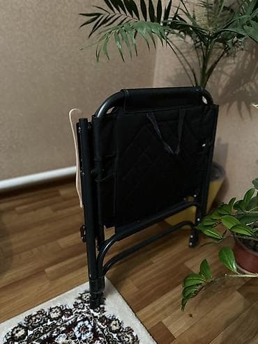 я ищу табуретки: Походный складной стул, Новый, Другой материал, цвет - Черный — 2