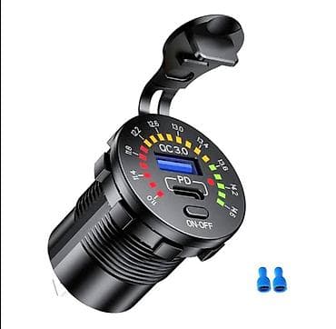 Аксессуары для салона: USB-зарядка, кнопок, панель переключателя, 12 В, 24 В — 6