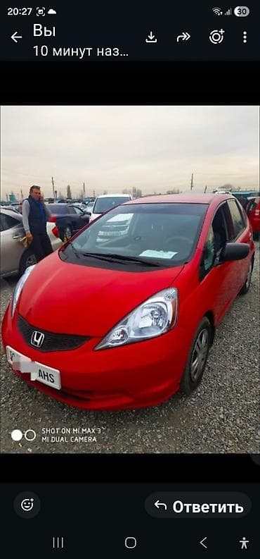 Honda Fit: 2008 г., 1.5 л, Автомат, Бензин, Хэтчбэк at lalafo.kg Honda Fit: 2008 г., 1.5 л, Автомат, Бензин, Хэтчбэк