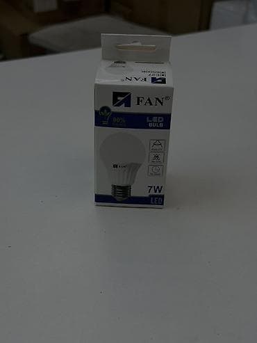 LED-лампа FAN, 7W - Тип: LED bulb - Мощность: 7 Вт - Цоколь: E27 - lalafo.kg да LED-лампа FAN, 7W - Тип: LED bulb - Мощность: 7 Вт - Цоколь: E27 -