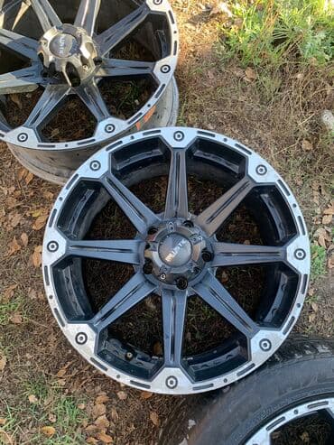 шины бу бишкек оптом: Колеса в сборе 285 / 45 / R 22, Лето, Б/у, Комплект, Внедорожные (АТ/МТ), Литые, отверстий - 5 — 6