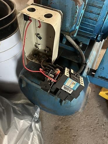 Компрессоры: Компрессор Для покраски, Электрический, Поршневой, Б/у — 4