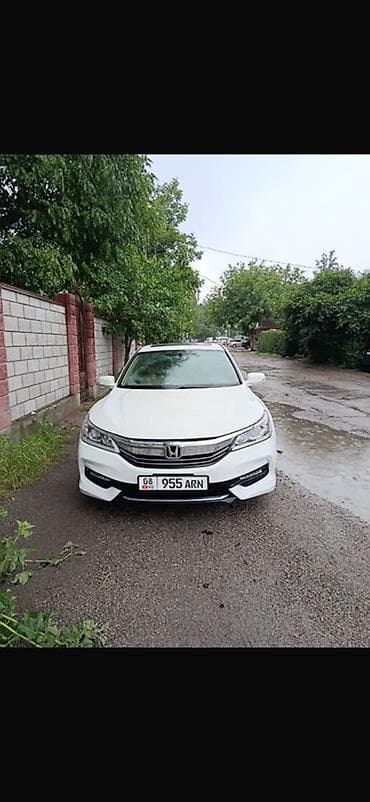 Honda Accord: 2016 г., Автомат, Бензин, Седан lalafo.kg да Honda Accord: 2016 г., Автомат, Бензин, Седан