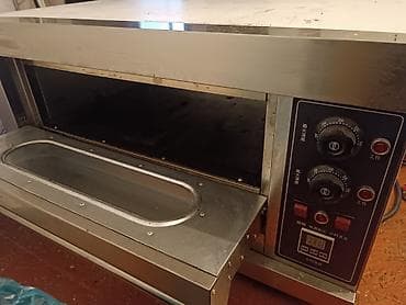 Жарнамалык жабдуулар: Электрическая одноярусная печь для выпечки/пиццы Характеристики: - — 2