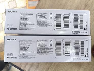 2 моно: Акустические автомобильные колонки Sony Xplod XS-GTF1039 - Тип — 3