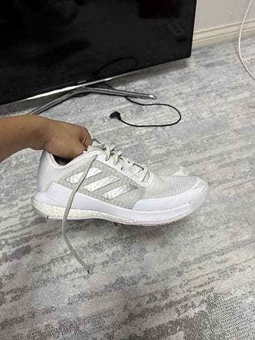 Мырзалардын бут кийими: Эркектердин кроссовкасы, 42, Adidas, Колдонулган, түсү - Ак, Өзү алып кетүү, Акылуу жеткирүү — 5