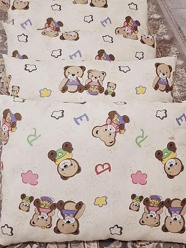 подушка валик: Детский комплект для сна: подушка и стёганый матрасик - Назначение — 4