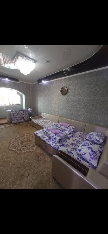 суточный квартира аламидин 1: 2 комнаты, Душевая кабина, Постельное белье, Интернет, Wi-Fi — 1