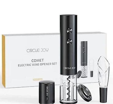 пробки винные: Винный набор Xiaomi Circle Joy 4 in 1 Comet Electric Wine Opener Set — 1