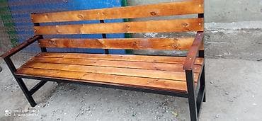 паталь: Скамейка Металл, Со спинкой, Без крыши — 2