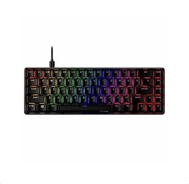 Клавиатура, HyperX, Механическая, Проводное подключение, Размер: 60%