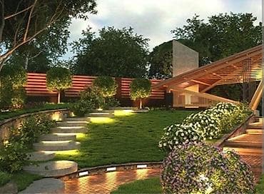 работа по саду: Ландшафтные работы и озеленение участка - Профессиональная посадка — 3