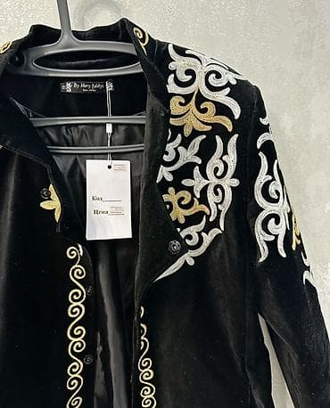 soft shell: Новый с этикеткой фирменный Мужской бархатный жакет от By Mery Jyldyz — 1