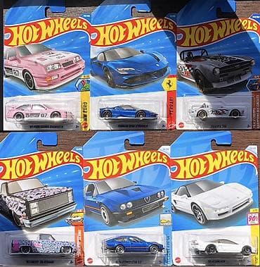 коллекционные машины: Набор коллекционных моделей Hot Wheels (в блистерах). Серия основных — 1