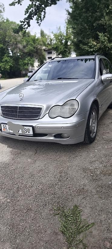 Транспорт: Mercedes-Benz C-Class: 2002 г., 1.8 л, Автомат, Бензин, Универсал — 2