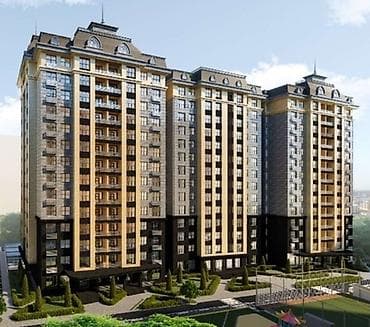 14: 3 комнаты, 88 м², Джал-15 Элитка, 8 этаж, ПСО (под самоотделку) — 2