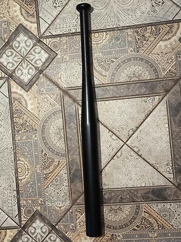 Электротранспорт: Бейсбольная бита, черная - Материал: металл (алюминий) - Цвет — 3