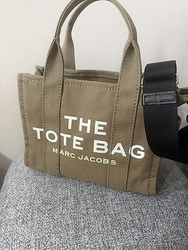 Сумки: Классическая сумка, Marc Jacobs, Материал: Хлопок, Съёмный ремень, Унисекс — 1